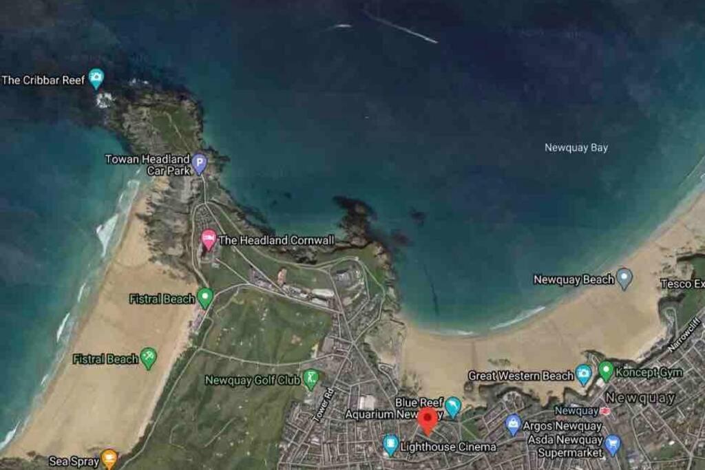 Beachside Apartment In The Centre Of Town New Quay Екстериор снимка